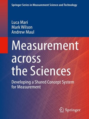 cover image of Measurement across the Sciences
